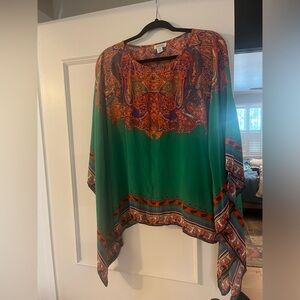 Green Sundance Kaftan shirt.